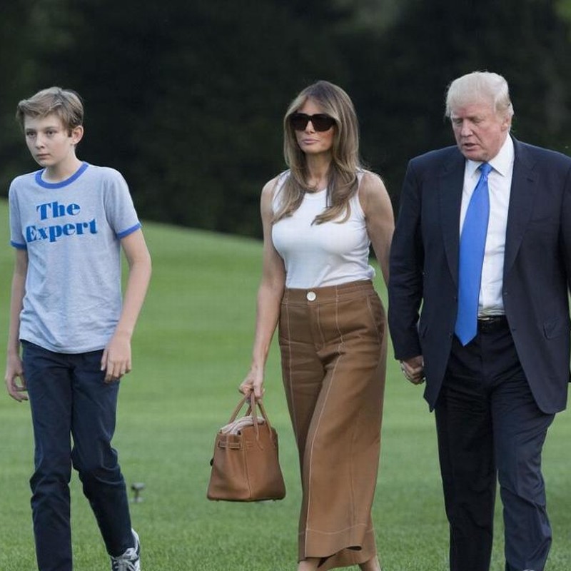 Melania Trump, Son Barron Move to White House