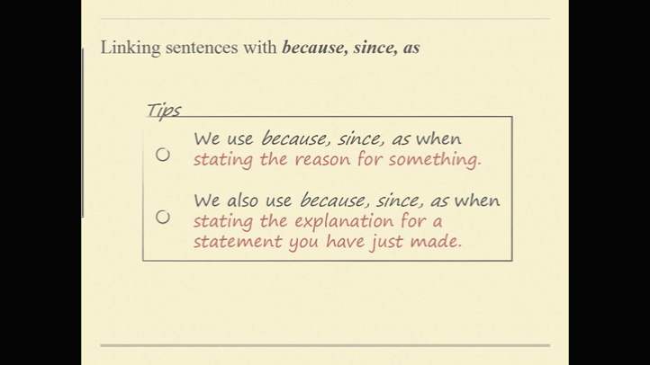 Linking Sentences with 