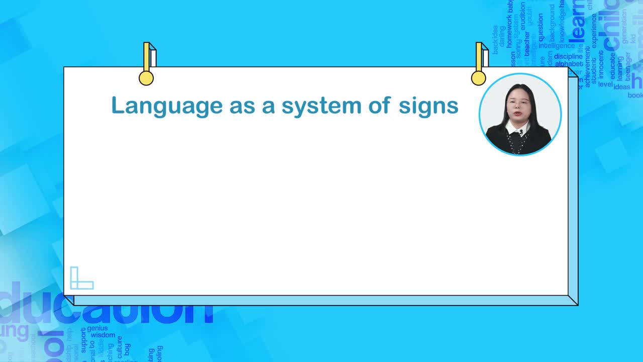 新世纪高等院校英语专业本科生系列教材（修订版）：当代语言学入门教程 微课 Video Video 01.1 Design features of language