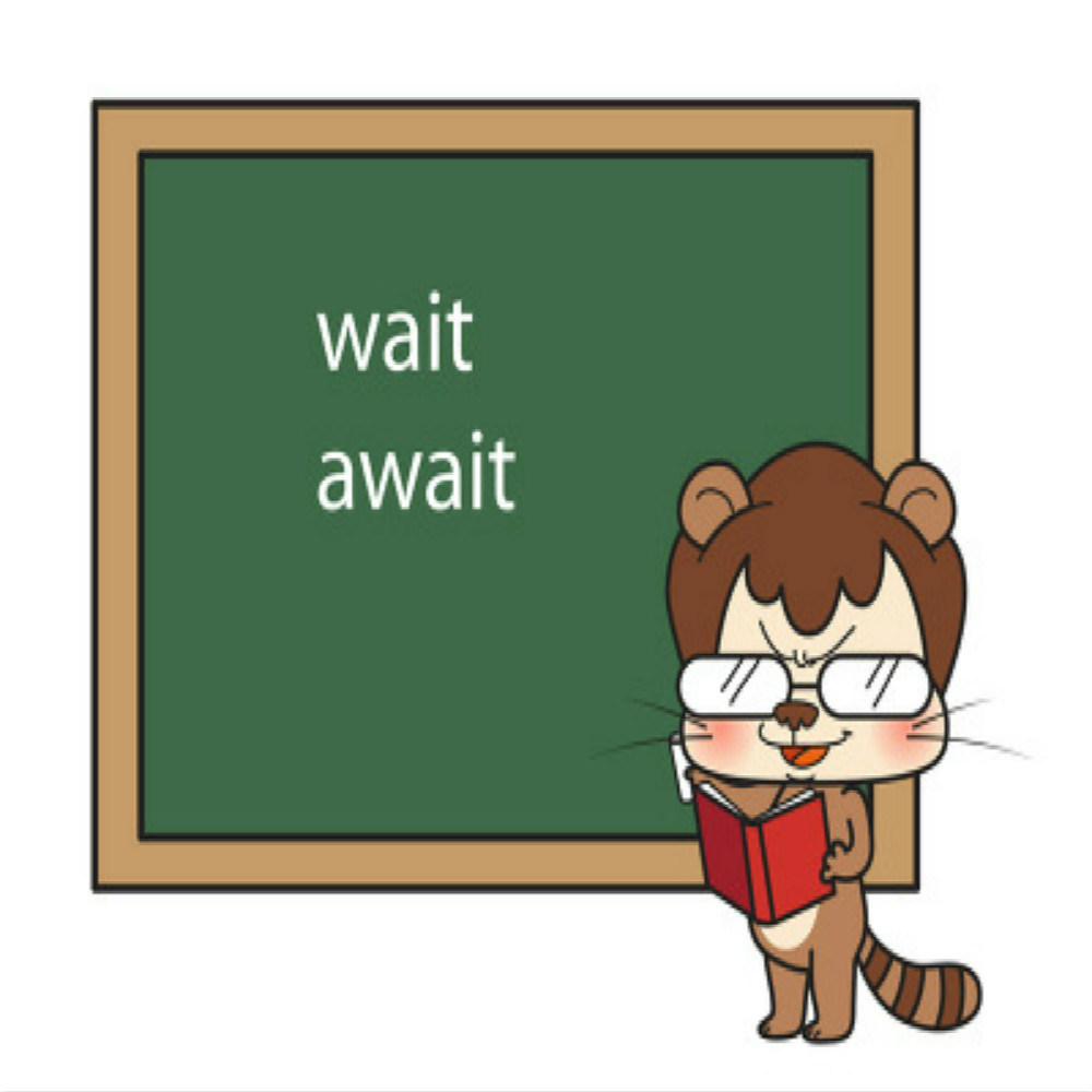 Wait vs Await