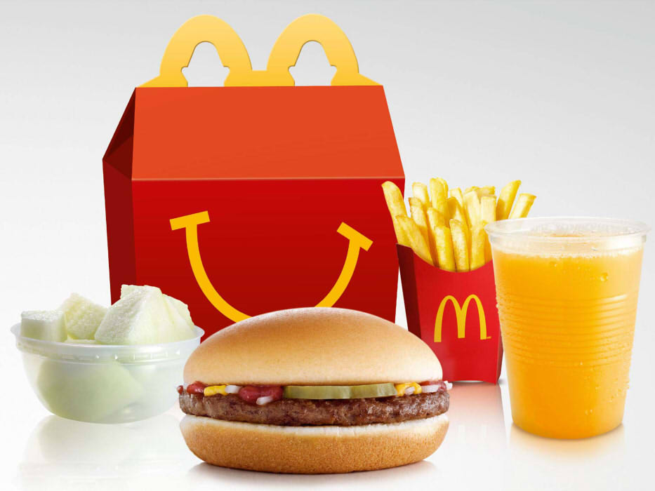 McDonald's releases Happy Meal box template