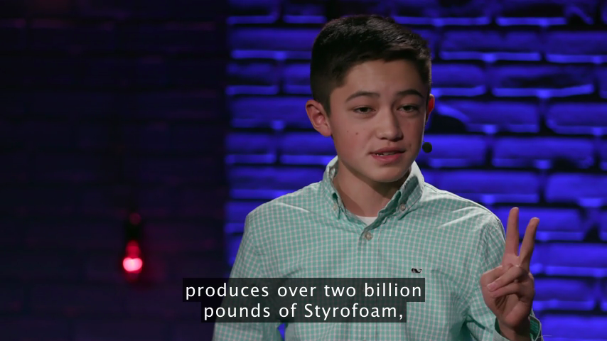 Ashton Cofer-A young inventor's plan to recycle Styrofoam