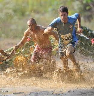 Runners Face Mud Pit at Texas Race