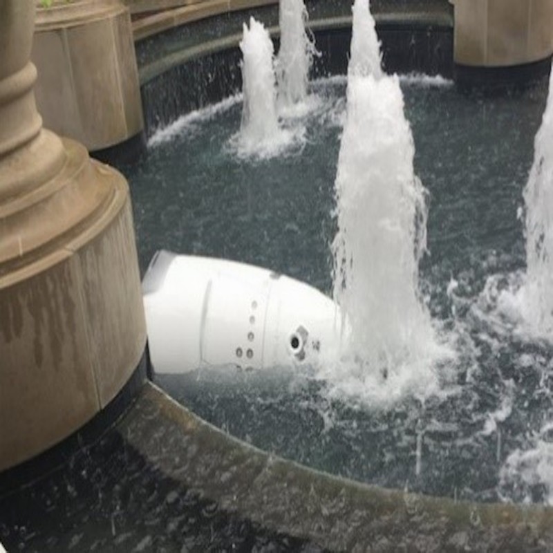 华盛顿的高端保安机器人“不幸溺亡”