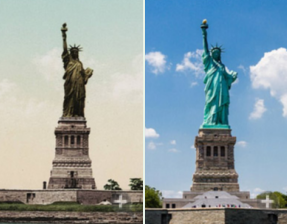 Statue of Liberty Wasn't Always Green