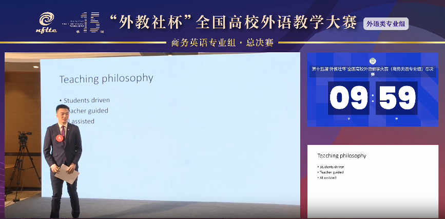 第15届商务英语组二等奖殷东豪说课