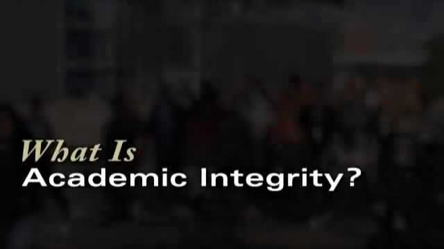 What Is Academic Integrity