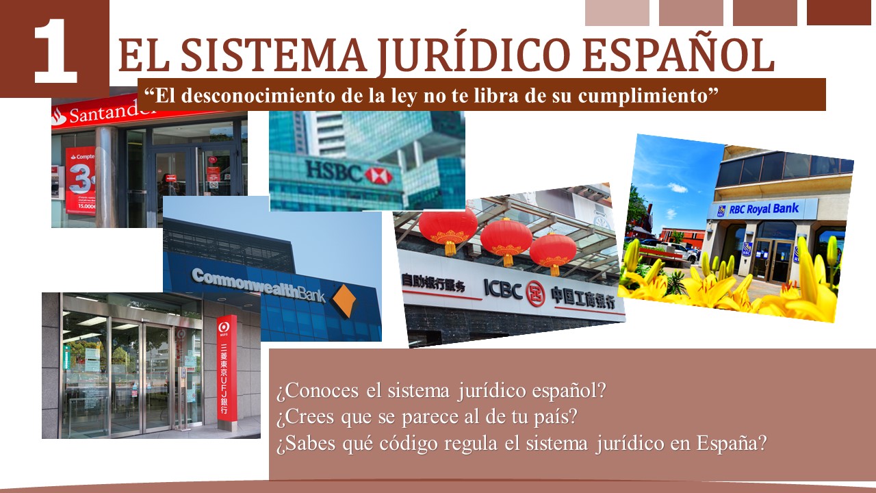专门用途西班牙语课程系列：法律西班牙语 Unidad 1 PPT课件