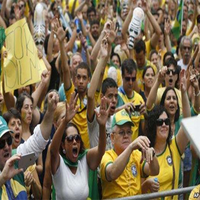 Brazilians Protest against President's Reform Plan