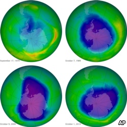 Good News:Earth's Ozone Hole is Healing