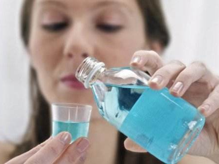 Swilling mouthwash each morning could raise your risk of heart disease