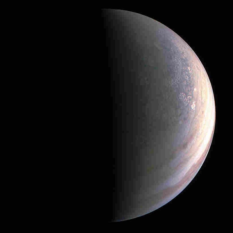 NASA Probe Takes First-Ever Close-Up Images Of Jupiter's North Pole