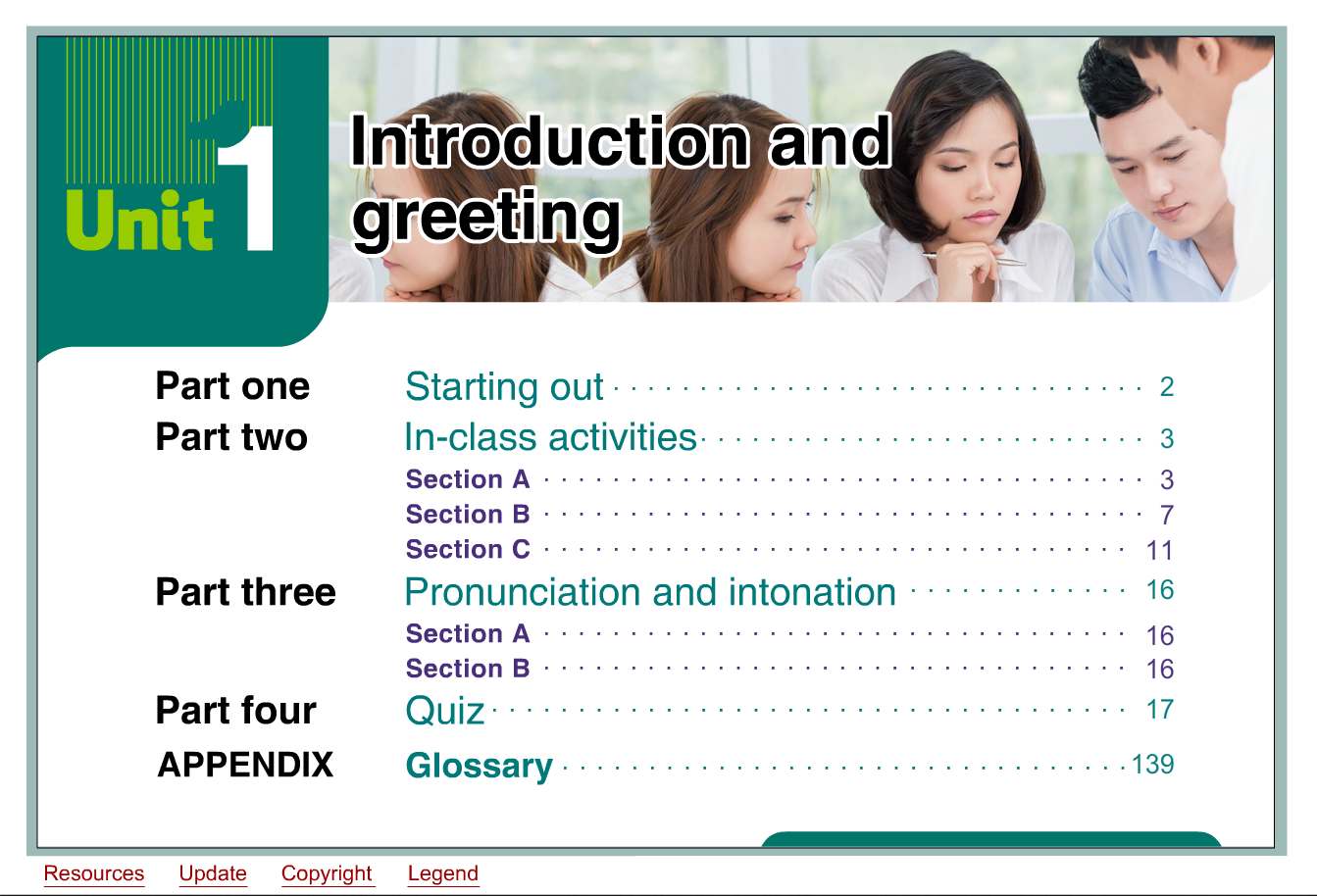 新标准高职公共英语：实用听说教程（第三版）第1册 Unit 1 TOP课件