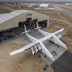 World’s Largest Airplane Ready for Testing