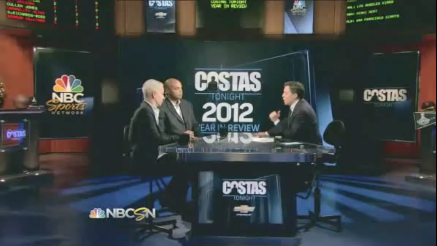 Bob Costas Debates Charles Barkley On Guns